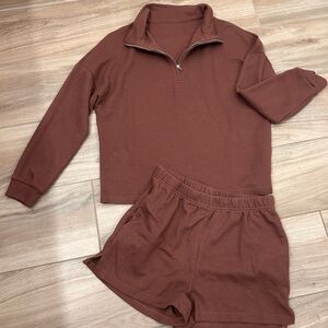 Waffle Knits Lounger set